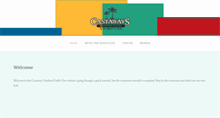Desktop Screenshot of castawaysseafoodgrille.com